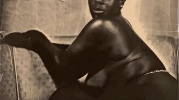 Hotte Retro Pornostalgia, Vintage Interracial Sex fine klip