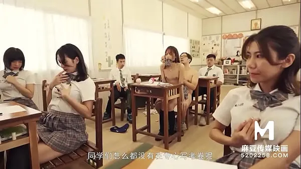 Menő Trailer-MDHS-0009-Model Super Sexual Lesson School-Midterm Exam-Xu Lei-Best Original Asia Porn Video finom klipek