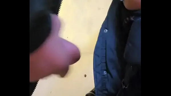 Gorące Public construction worker suck in metro świetne klipy