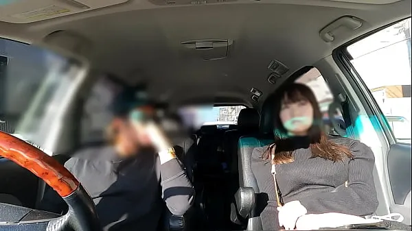 Completely real Japanese [hidden shot] Neat but baby-faced big breasts that can be seen from the top of the knit Unexpected exposure confession "I want to have sex in the car" while driving and suddenly breaks out in car sex [Appearance] [Close مقاطع رائعة