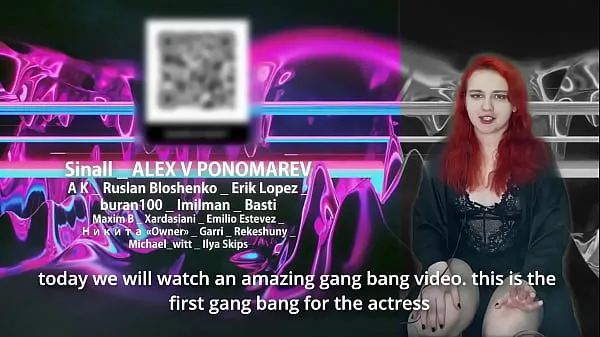Menő Girl reacts to Lana Rhodes' first gangbang finom klipek