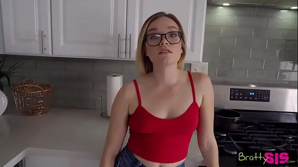 Hot I will let you touch my ass if you do my chores" Katie Kush bargains with Stepbro -S13:E10 fine Clips
