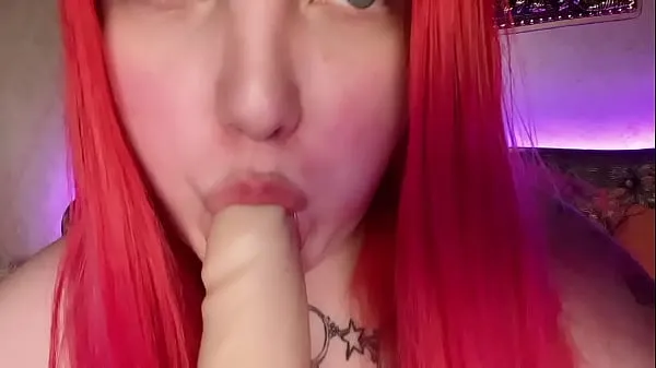 Hot POV blowjob eyes contact spit fetish fine Clips