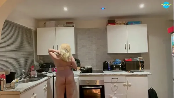 Hete Cooking, cleaning and vaping NAKED fijne clips