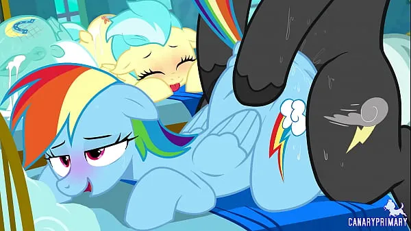 Hot Wonderbolt Downtime | CanaryPrimary fine Clips