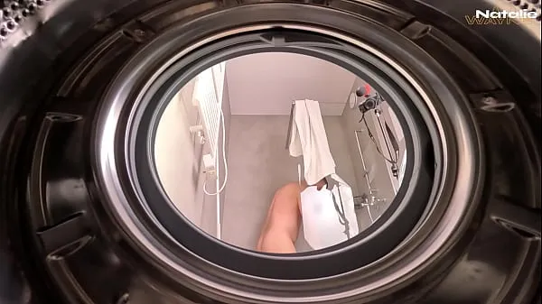 Hot Big Ass Stepsis Fucked Hard While Stuck in Washing Machine fine Clips