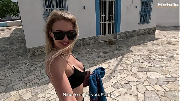 Hot Dude's Cheating on his Future Wife 3 Days Before Wedding with Random Blonde in Greece fine Clips