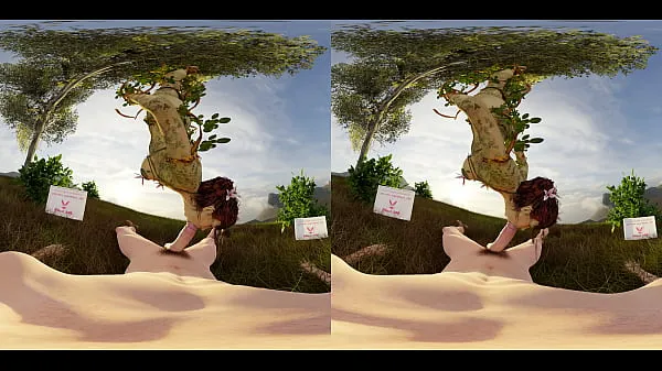 VReal 18K Poison Ivy Spinning Blowjob - CGI Klip bagus yang keren