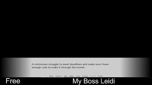 Hot My Boss Leidi (Free Steam Demo Game) Visual Novel fine Clips