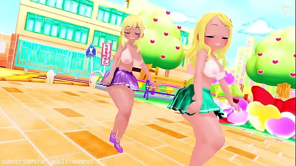 Hat & Saikawa Riko】 Girls【Strip Version Klip halus panas