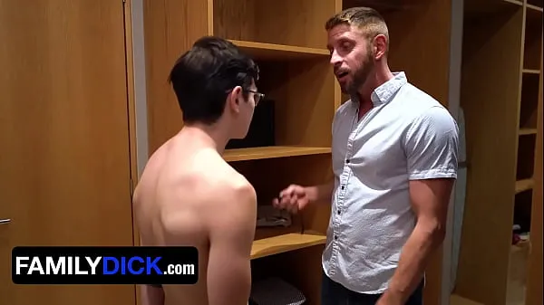 Hot Horny StepFather Conducts A Strip & Cavity Search On His Hot StepSon - FamilyDick fine Clips