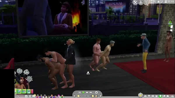 Hot sims 4 gay orgy fine Clips