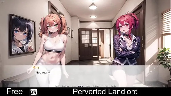 Hot Perverted Landlord (free game itchio) Visual Novel fine Clips