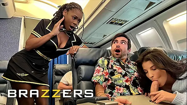 Hot Lucky Gets Fucked With Flight Attendant Hazel Grace In Private When LaSirena69 Comes & Joins For A Hot 3some - BRAZZERS fine Clips