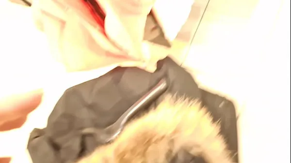 Your Italian stepmom's super hairy pussy in the clothing store Klip halus panas